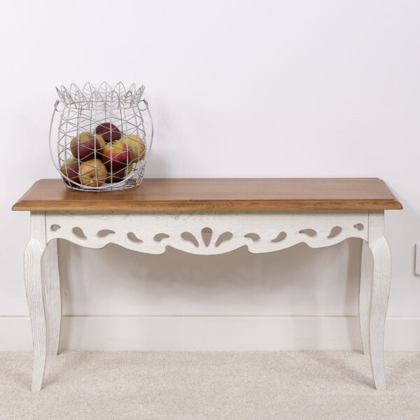 Table d'appoint ou console  réalisé en chêne de style Campagne