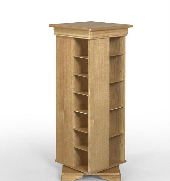 Colonne CD pivotante réalisée en Chêne de style Louis Philippe SEULEMENT 2 DISPONIBLE