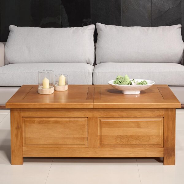 Table Bar Alix réalisée en Chêne de style Campagne